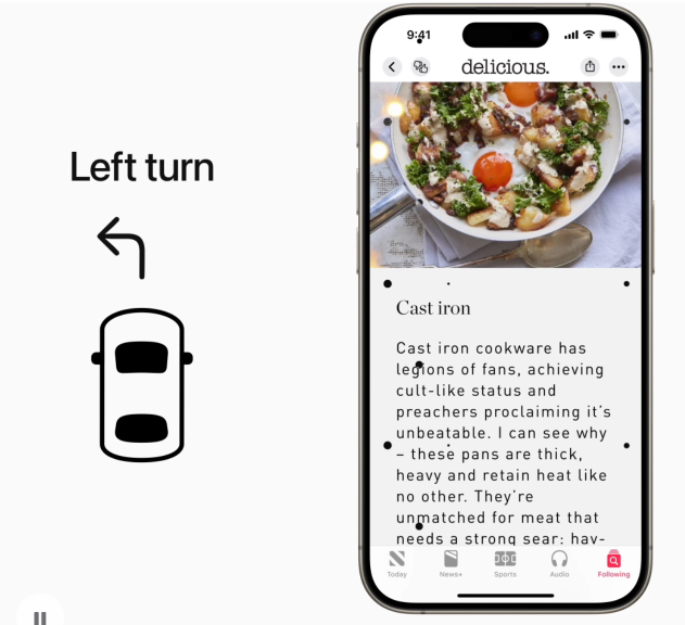 iOS 18 upcoming features, including Eye Tracking
